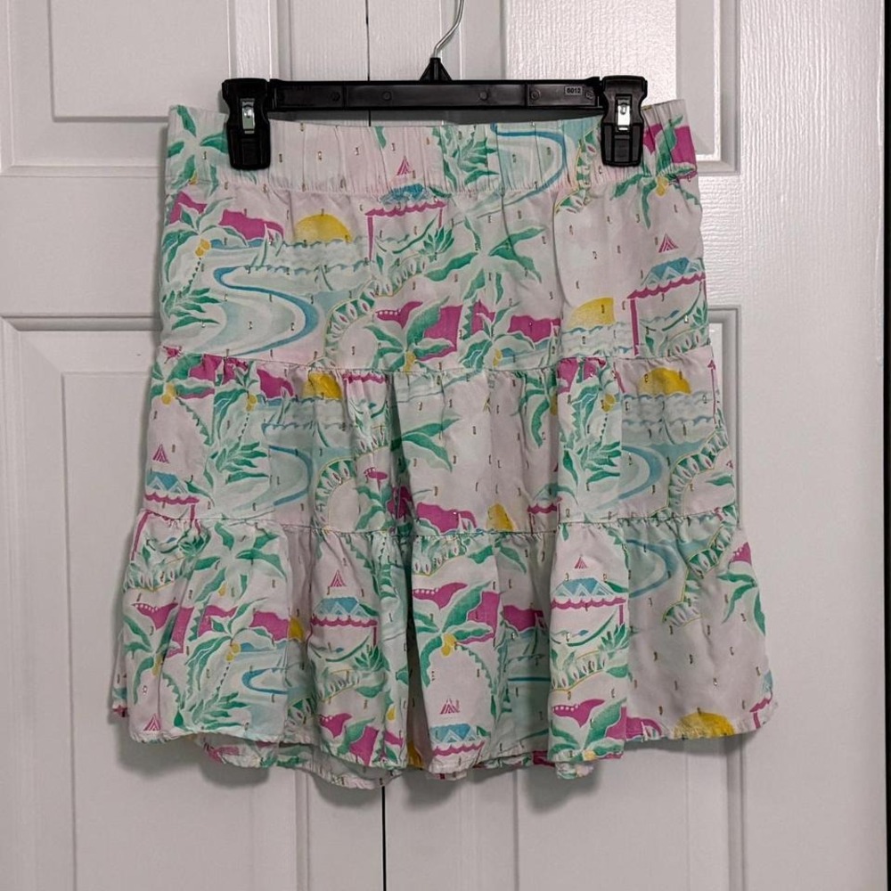 Crown‎ and Ivy Women's Beach Island Design Vacation Theme Skirt Size Medium